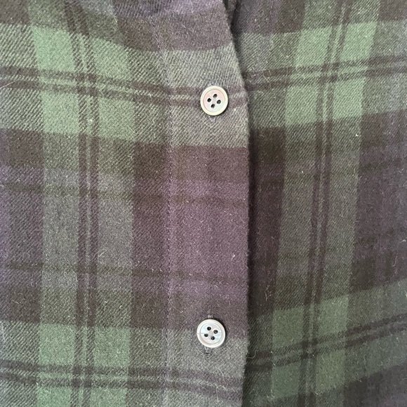 JENNI KAYNE LIGHTWEIGHT FLANNEL SHIRT XS - Picture 3 of 4
